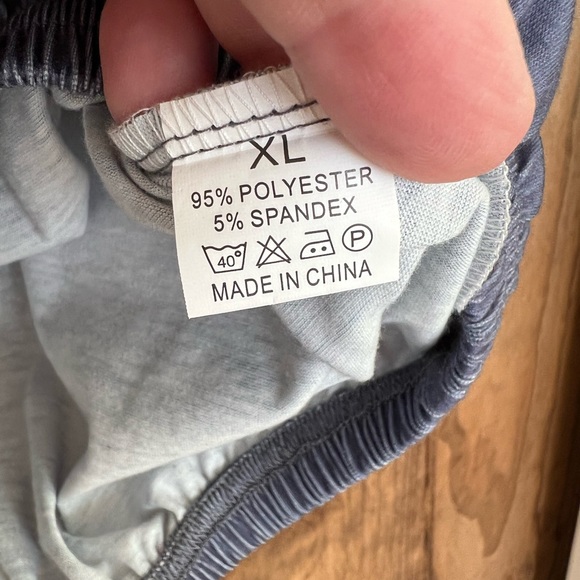 Womens Casual Tie Dye Tunic Shirts 3/4 Sleeve Baggy Loose Blouse Gray XL - Picture 3 of 4